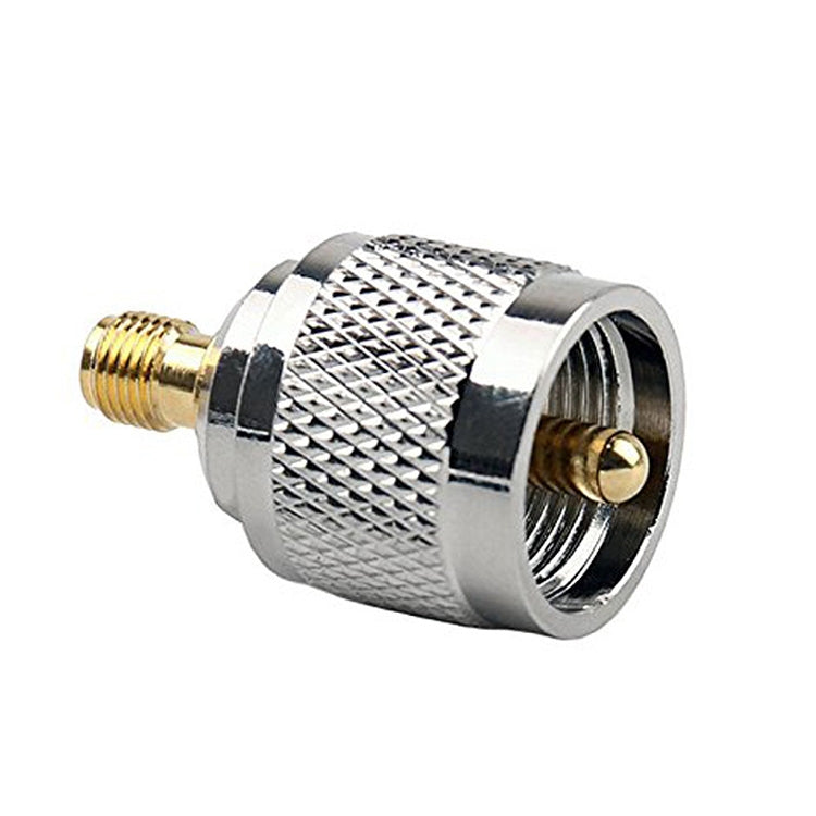 UHF Male to SMA Female Connector RF Coaxial Adapter, UHF Male to SMA Female UHF Male to SMA Female Connector RF Coaxial Adapter, UHF Male to SMA Female